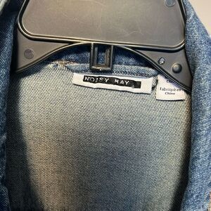 Noisy May long denim jacket